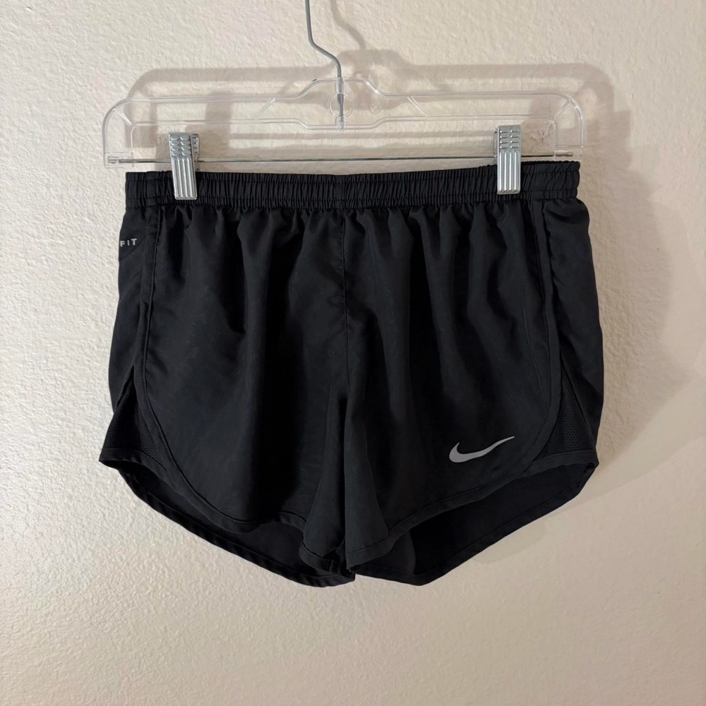 nike black dri fit running shorts XS